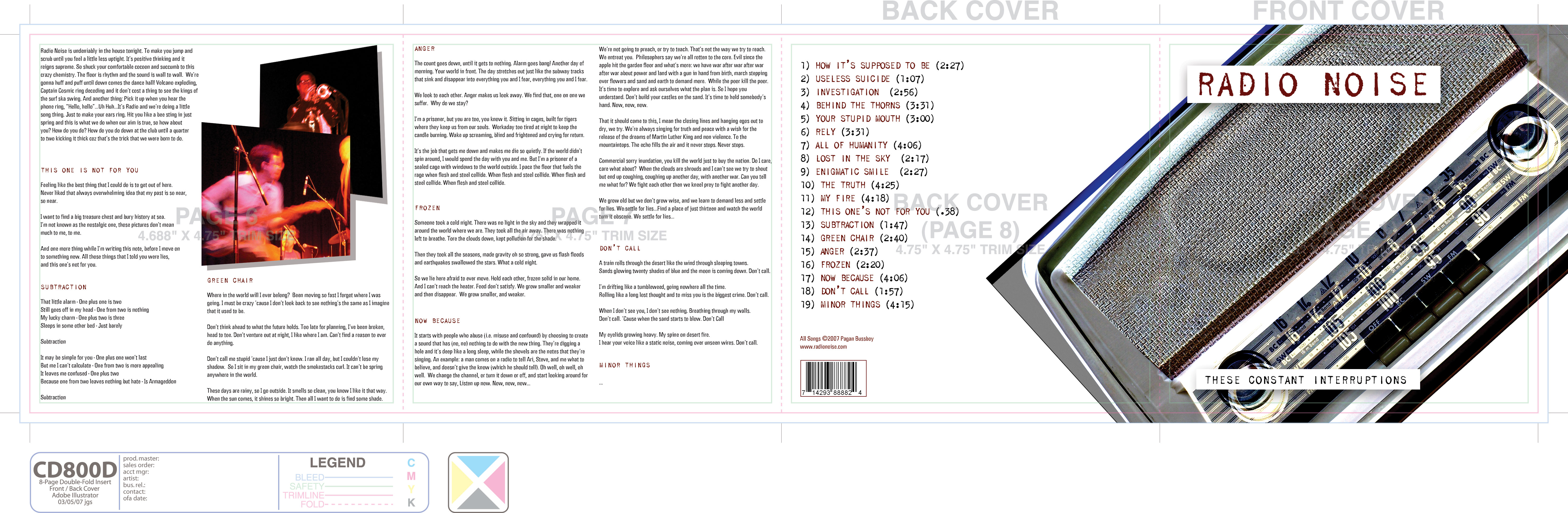 fold front
